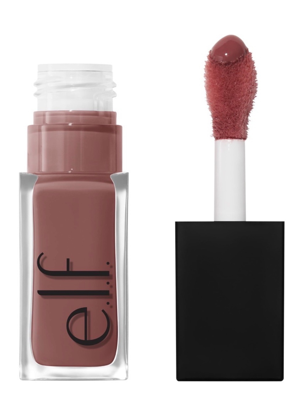 e.l.f. Glow Reviver Lip Oil – Talk That Taupe – 0.25 fl oz
